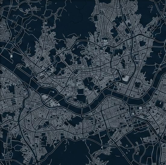 Seoul business dining map by Curated Travel Bites
